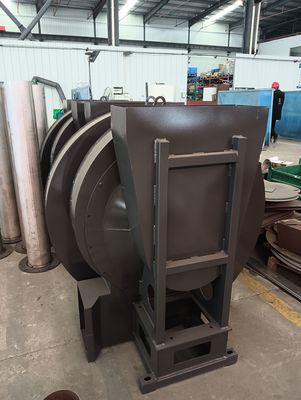 Black Gray Centrifugal Blower Fan Noise Reduction Smooth Operation Road Sweeper Spares