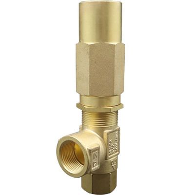 Rust Resistance Water Truck Valve Easy Operation Brass Safety Relief Valve