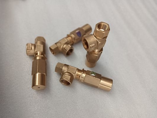 Rust Resistance Water Truck Valve Easy Operation Brass Safety Relief Valve