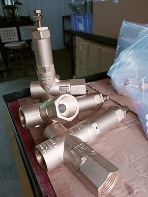 Customized Water Truck Valve High Pressure Long Lasting Brass Pressure Relief Valve
