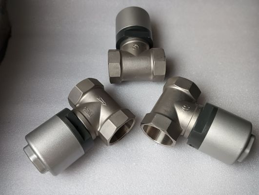 Stainless Steel Pneumatic Automatic Drain Valve Long Lasting Pneumatic Shut Off Valve