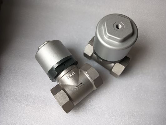 Stainless Steel Pneumatic Automatic Drain Valve Long Lasting Pneumatic Shut Off Valve