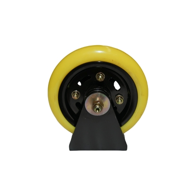 Sweeper Solid Wheel Assembly | Polyurethane Body, Cast Iron Hub