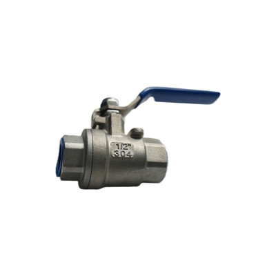 304 Stainless Steel High - Pressure Ball Valve (1/2″)