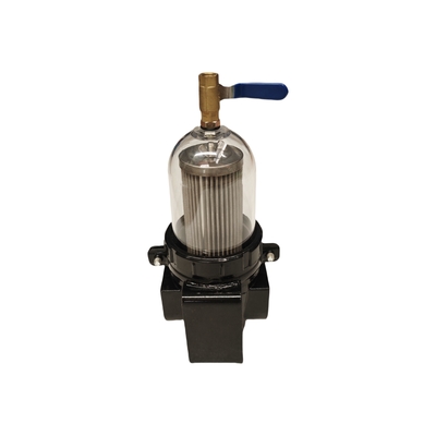 Professional Sanitation Truck Filter Assembly, Fits Sweeper/ Maintenance/ Sprinkler Vehicles, Precision Filtration, Stain Removal, Transparent Design, Pump Protection