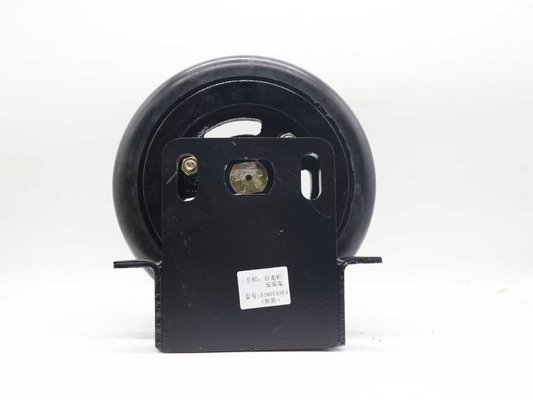 Zoomlion Sanitation Vehicle Parts: Black Travel Wheel Assembly for Mounting Frames, Sweeper Suction Nozzles & Solid Travel Wheels