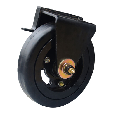 Zoomlion Sanitation Vehicle Parts: Black Travel Wheel Assembly for Mounting Frames, Sweeper Suction Nozzles & Solid Travel Wheels
