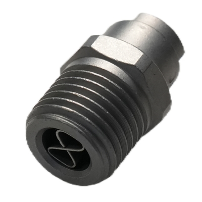 Zoomlion Road Sweeper High-Pressure Nozzle - 316 Stainless Steel, 50° Fan-Shape Flow for Sanitation Vehicles