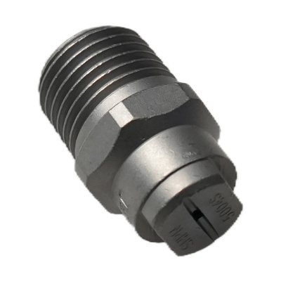 Zoomlion Road Sweeper High-Pressure Nozzle - 316 Stainless Steel, 50° Fan-Shape Flow for Sanitation Vehicles