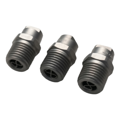 Zoomlion Road Sweeper High-Pressure Nozzle - 316 Stainless Steel, 50° Fan-Shape Flow for Sanitation Vehicles