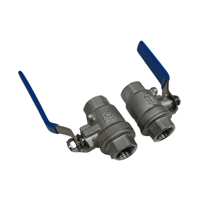 High-Pressure Ball Valve (Pneumatic Optional) – 1"/3/4", for Road Sweepers & Sweeper-Washers