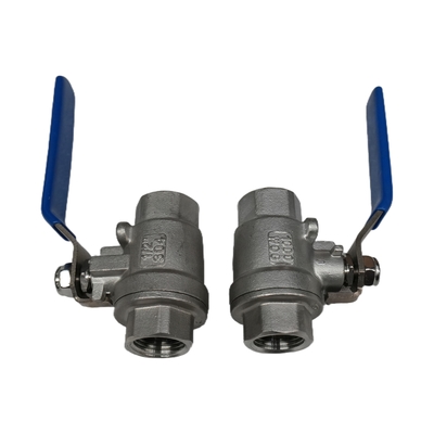 High-Pressure Ball Valve (Pneumatic Optional) – 1"/3/4", for Road Sweepers & Sweeper-Washers