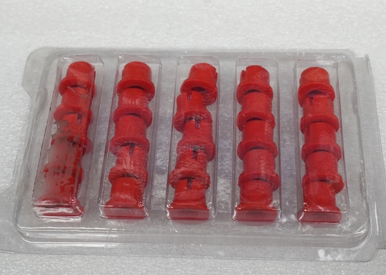 Ceramic Nozzle for Sanitation Vehicles – Red, Fits Sweeper Disc Suction Nozzles, for Road Sweeper Water Mist & Dust Suppression