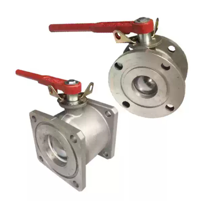 Square Straight-Through Ball Valve for Water Sprinklers – Aluminum Alloy, Waterproof, Sanitation Vehicle Water Circuit Switch