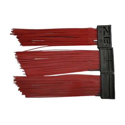 Red Medium-Sized Sweeping Brush: For Zoomlion Sweeper Disk, Ideal for Dust & Garbage Removal