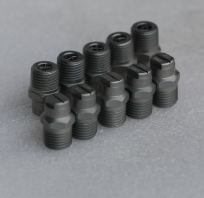 High-Pressure Nozzle for Sweepers: Stainless Steel, Surface Atomization Treatment & 40° Spray Angle