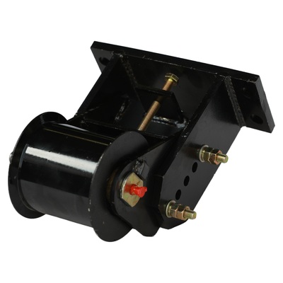 Large Black Tensioner Pulley Assembly - 5-Belt Capacity, Quick Belt Adjustment
