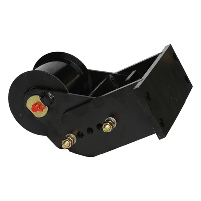 Large Black Tensioner Pulley Assembly - 5-Belt Capacity, Quick Belt Adjustment
