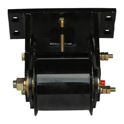 Large Black Tensioner Pulley Assembly - 5-Belt Capacity, Quick Belt Adjustment
